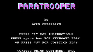 Paratrooper (DOS Game, 1982)