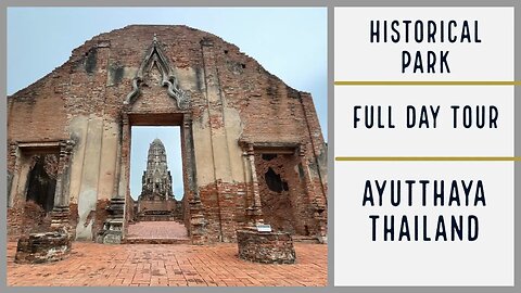 Ayutthaya Historical Park - Full Day Tour By Motorcycle - The Top 6 Temples - Thailand 2023