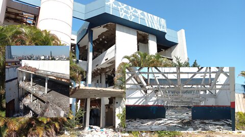 Stemac uma grande fábrica de geradores abandonada em Porto Alegre vários pavilhões destruídos