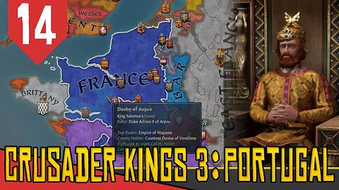 Unificação FINAL - Crusader Kings 3 Tours & Tournaments #14 [Gameplay PT-BR]