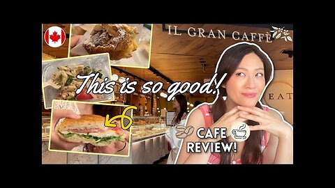 Delicious Sandwiches at Il Gran Caffè of EATALY (and pastries and coffee!)