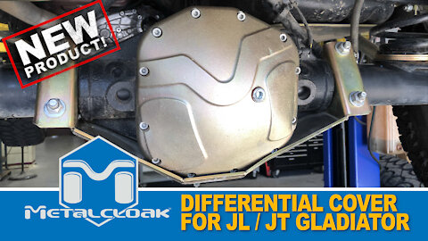 JL Wrangler and JT Gladiator Jeep Truck Differential Cover Plate