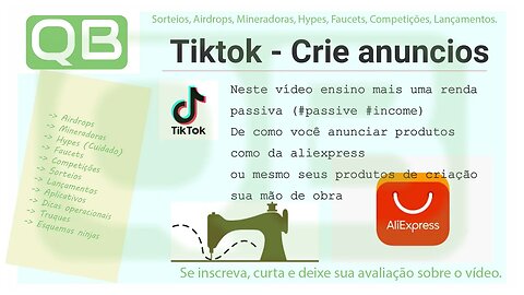 #TikTok - #Divulgando produtos nessa rede social - Só pra quem não sabe!