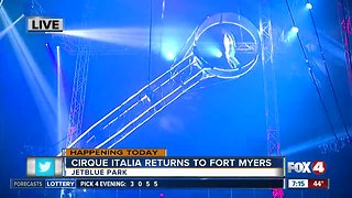 Cirque Italia returns to Southwest Florida - 7am live report