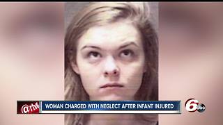 21-year-old charged with neglect, claims her 2-year-old son hurt her 2-month-old nephew