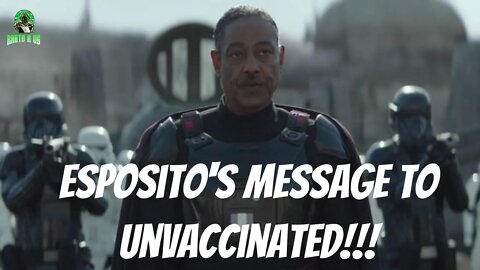 Giancarlo Esposito Expresses His Views On The Unvaccinated!!!