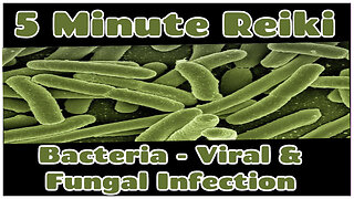 Reiki For Bacteria - Viral & Fungal Infection - 5 Min Session - Healing Hands Series
