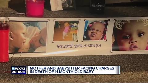 Mother and babysitter facing charges in death of 11-month-old baby