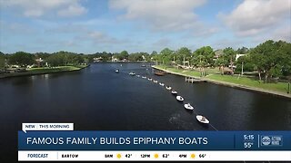 Famous Tarpon Springs family builds boats used by Epiphany divers