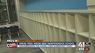 Sneak peek inside new Independence school