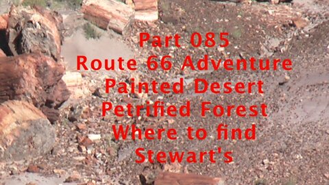 E22 0001 Painted Desert and Petrified Forest on Route 66 85