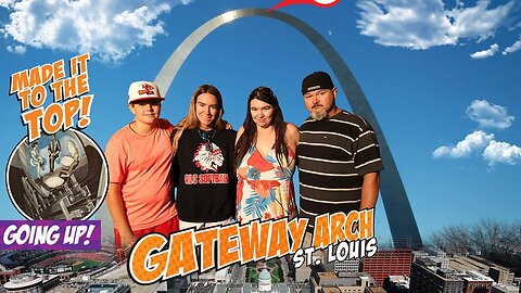 Going To The Top Of The Gateway Arch In St Louis MO