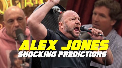 Tucker Carlson & Joe Rogan Are Blown Away By The Many Shocking Predictions Of Alex Jones