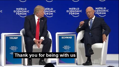 WEF 2018 Annual Meeting Trump & Klaus!