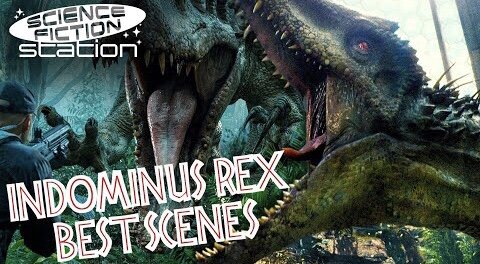 Best Indominus Rex Scenes In Jurassic World | Science Fiction Station..