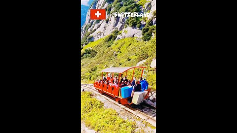Amazing Switzerland 🇨🇭:😱 Gelmerbahn
