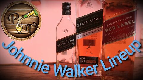 Johnnie Walker | Green, Black, and Red Label | Blind Tasting
