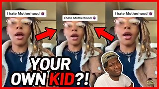 Black Feminist Mother BLAMES Men For Why She HATES Motherhood!