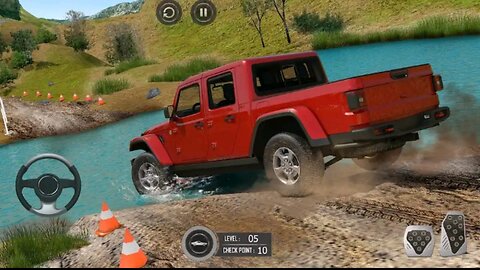 Jeep Driving in Jungle Games