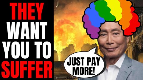 George Takei Gets SLAMMED, Shows How Woke Hollywood Elites Really Think | They Want You To SUFFER
