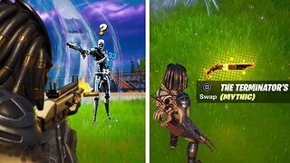 NEW Season 5 BOSSES & MYTHIC WEAPON LOCATIONS! - Fortnite Season 5 Update (Terminator Boss)