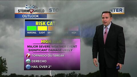 NBC26 Storm Shield weather forecast