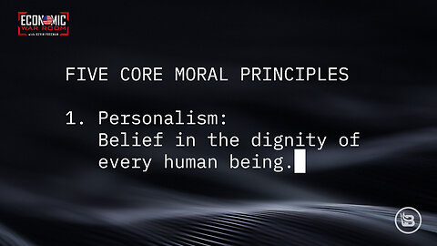 Five Core Moral Principles and How They Defeat the Great Reset