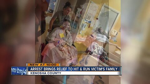 Arrest brings relief to hit-and-run victim's family