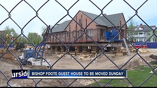 Plans to move "Bishop Foote House"