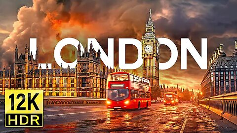 London, UK 12K HDR 240 FPS - Capital of England