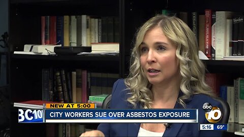 City workers sue over asbestos exposure