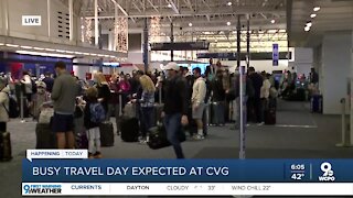 Monday expected to be busiest travel day of the year at CVG