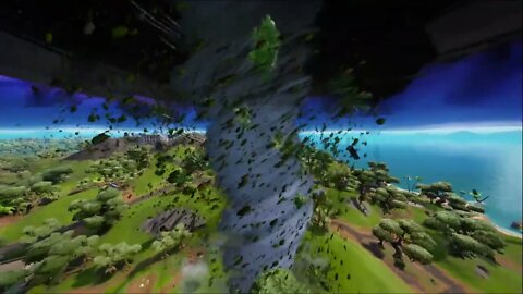 Total Destruction | Fortnite Tornado #short