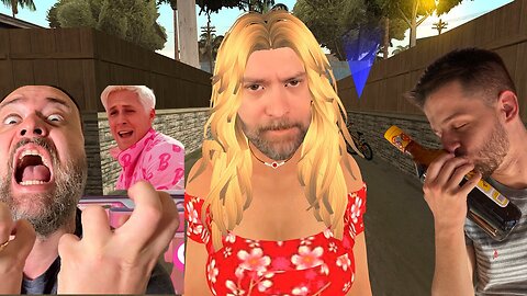 REACT NANDO MOURA E O FILME DA BARBIE NO GTA