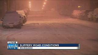 Snowstorm blankets Milwaukee area, southern Wisconsin