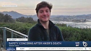 Safety concerns after hiker's death