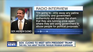 Cuomo set to meet with President Trump