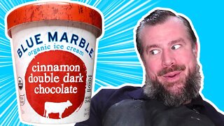 Blue Marble Cinnamon Double Dark Chocolate Ice Cream Review