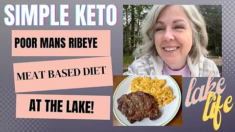 Poor Man's Ribeye / What I Eat In A Day Vlog / Pizza / At The Lake / @carnivorecrisps