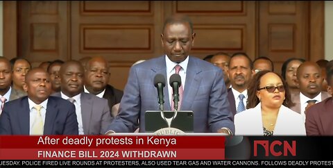 President William Ruto's address to the Nation on Finance Bill 2024