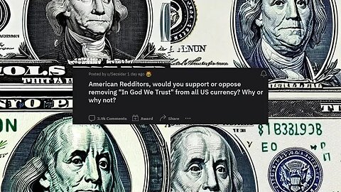 Should 'In God We Trust' Be Removed from US Currency? Reddit Debates!