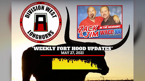 Fort Hood updates from DIV WEST CG radio interview by WACO 100