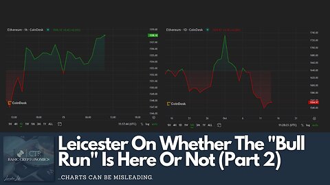 Leicester On Whether The #Crypto "Bull Run" Is Here Or Not (Part 2)