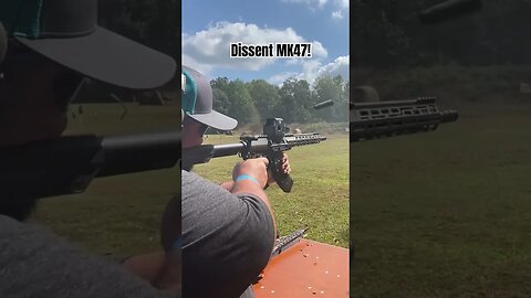 CMMG Dissent MK47 at iv8888 range day