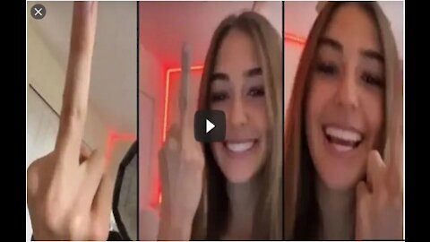 Woman Goes Viral For Huge Middle 5 INCH MIDDLE Finger!!!!