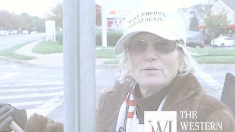 Maryland woman waves US flag almost every weekday morning