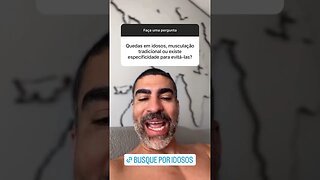 Musculação previne quedas em idosos