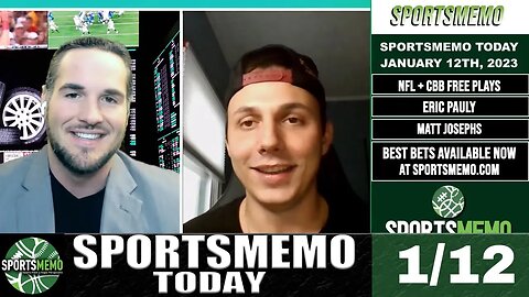 Free Sports Picks | NFL Week Wild Card Picks & Predictions | NCAAM Picks | SportsMemo Today 1/12