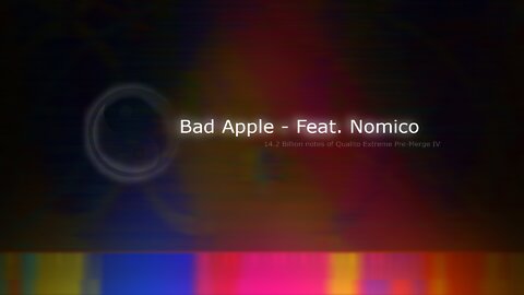 [Black MIDI] Bad Apple - feat. Nomico 14.2 Billion Notes