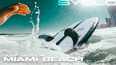 Riding the Miami Beach Waves: A High-Octane Quick RAW Surf Session in January 2023